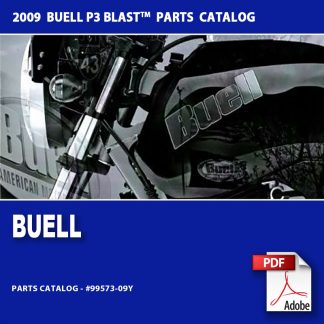 2009 Buell P3 Blast Models Parts Catalog