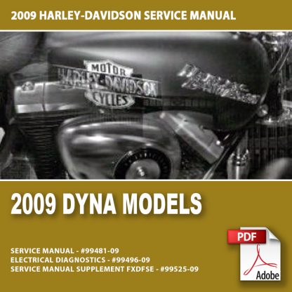 2009 Dyna Models Service Manual