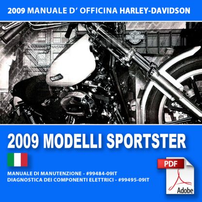 2009 Manuale di manutenzione modelli Sportster