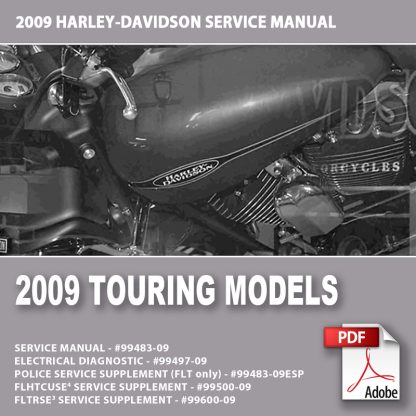 2009 Touring Models Service Manual