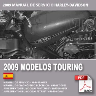 2009 Touring Models Service Manual #99483-09 – Motorcycle Manual