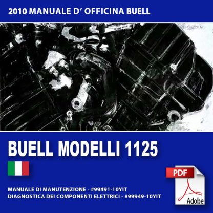 2010 Manuale di manutenzione Buell modelli 1125