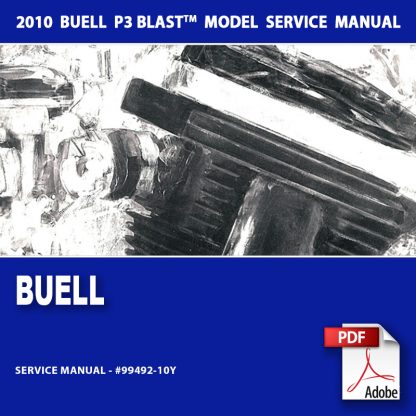 2010 Buell P3 Blast Models Service Manual