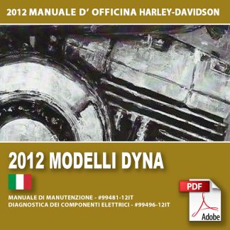 2012 Manuale di manutenzione modelli Dyna