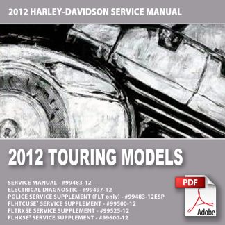 2012 Touring Models Service Manual