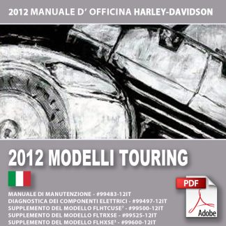 2012 Manuale di manutenzione modelli Touring