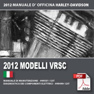 2012 Manuale di manutenzione modelli VRSC