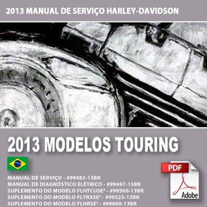 2013 Manual de Serviço dos Modelos Touring