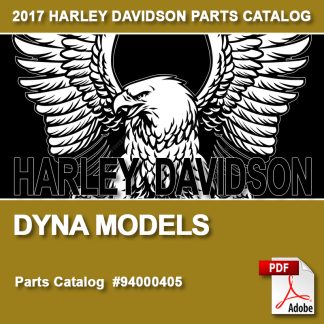 2017 Dyna Models Parts Catalog #94000405