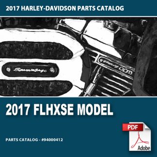 2017 FLHXSE Model Parts Catalog
