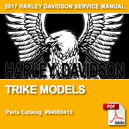 2017 Trike Models Parts Catalog #94000413
