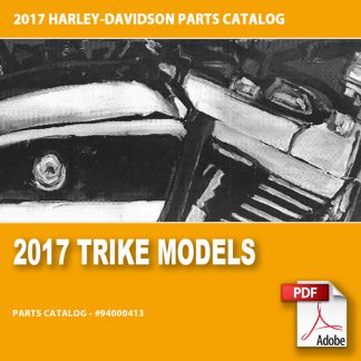 2017 Trike Models Parts Catalog