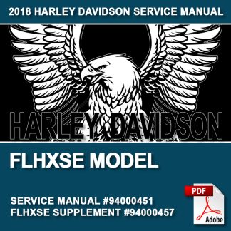 2018 FLHXSE Models Service Manual #94000457