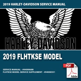 2019 FLHTKSE Model Service Manual Set