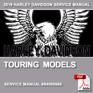2019 Touring Models Service Manual #94000688