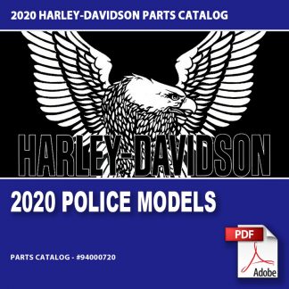 2020 Police Model Parts Catalog #94000720