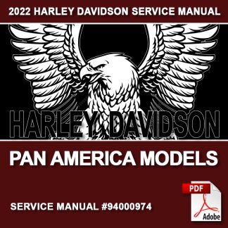 2022 Pan America Models Service Manual #94000974