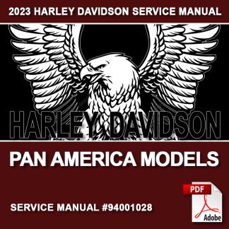 2023 Pan America Models Service Manual #94001028