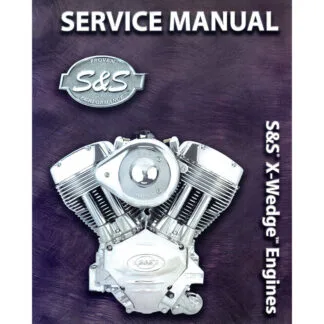 S&S Super V Series Engine Service Manual – 140 Pages For V111, V117, V124 (4-1/8" Bore)